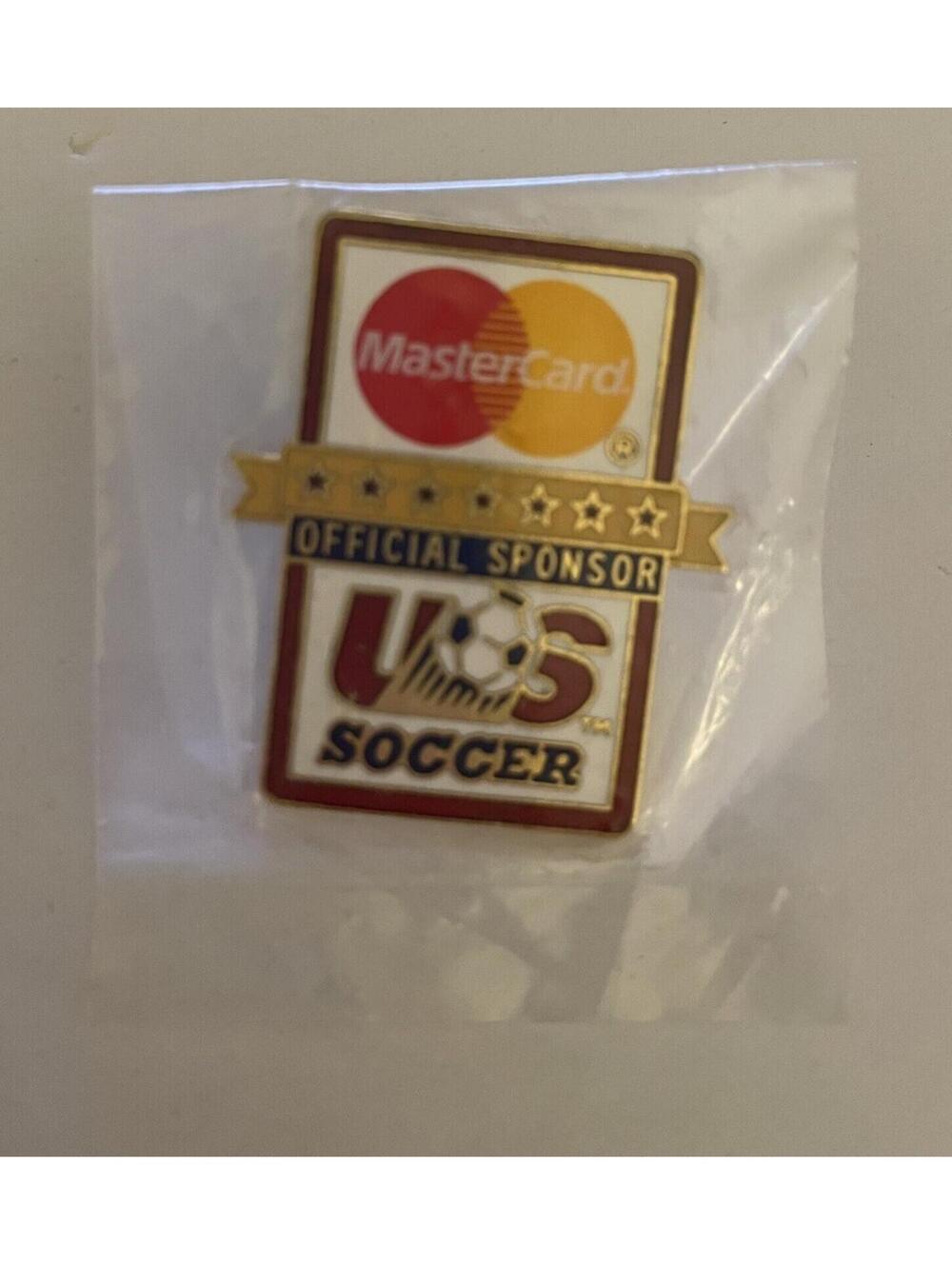 MasterCard Official Sponsor US Soccor Pin